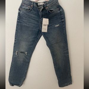 NWT Zara straight leg jeans